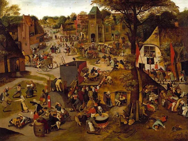 A Village Festival in Honour of St Hubert and St Anthony, 1632
