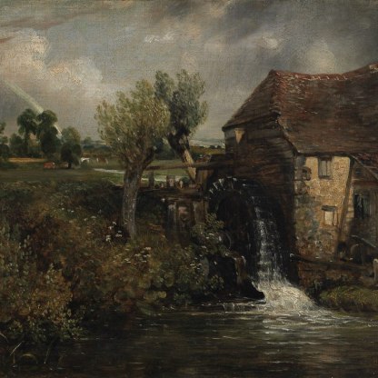 Parham's Mill by John Constable (2291)
