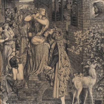 Rossetti's depiction of Mary Magdalene