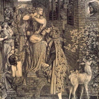 Rossetti's Mary Magdalene at the door of Simon the Pharisee, 1858
