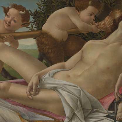 A highlight image for Venus and Mars by Botticelli