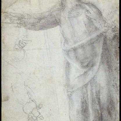 Study for figure of Christ, c.1550.