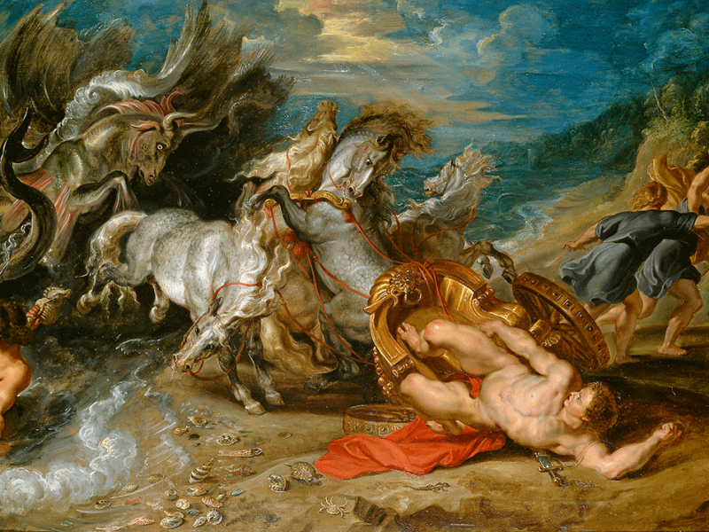 Highlight image for The death of Hippolytus