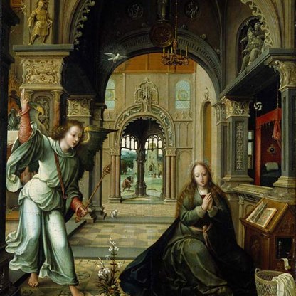 An early sixteenth-century Flemish Annunciation