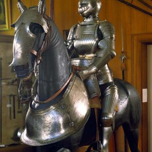 Horse and rider set of armour from Germany