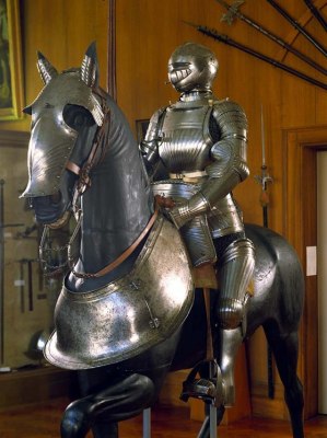 Horse and rider set of armour from Germany