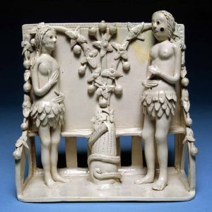 'Pew group' with Adam and Eve