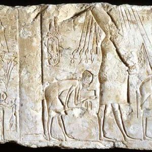 Relief of the heretic king Akhenaten (limestone)