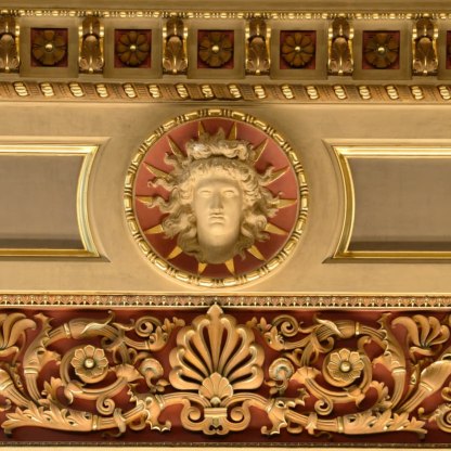 A highlight image for One of the ceiling roundels