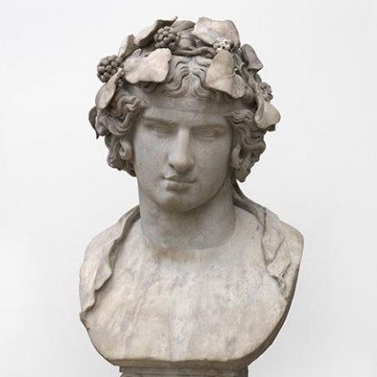 The head of Antinous as Dionysus