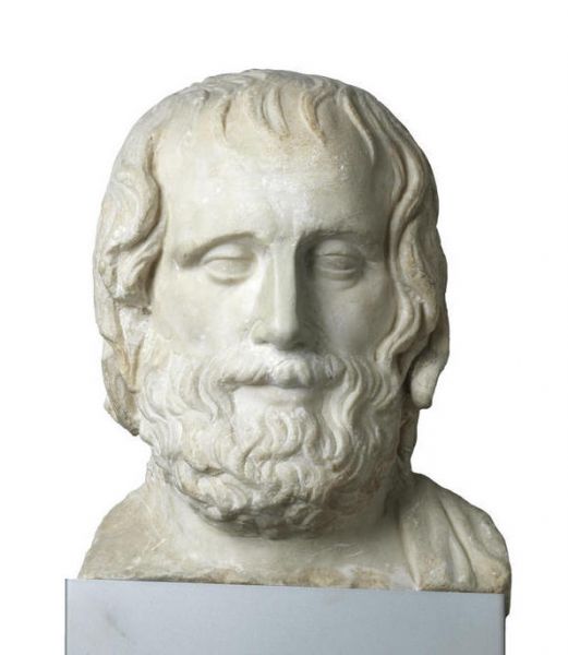Featured image for the project: A bust of Euripides
