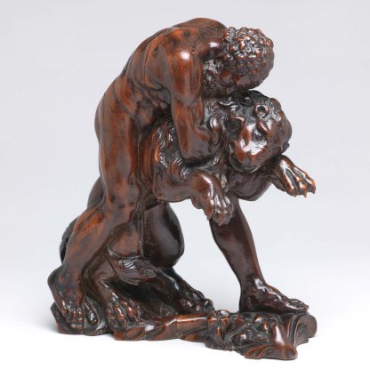 M.47 1997 A sculpture of Hercules wrestling the Nemean lion