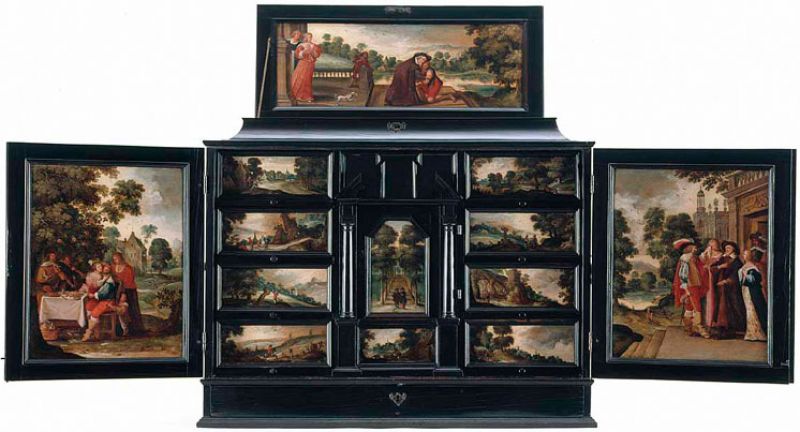 Featured image for the project: Cabinet with Scenes of the Prodigal Son