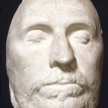 Death mask of Oliver Cromwell