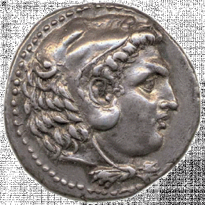 Coin featuring Alexander III the Great, after c. 330 BC