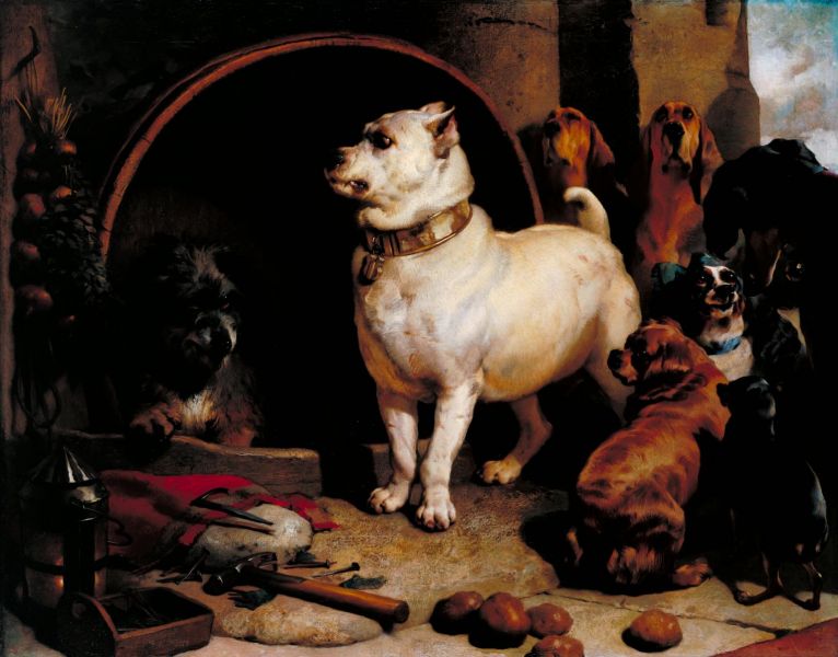 Featured image for the project: Edwin Landseer, Alexander and Diogenes, 1848