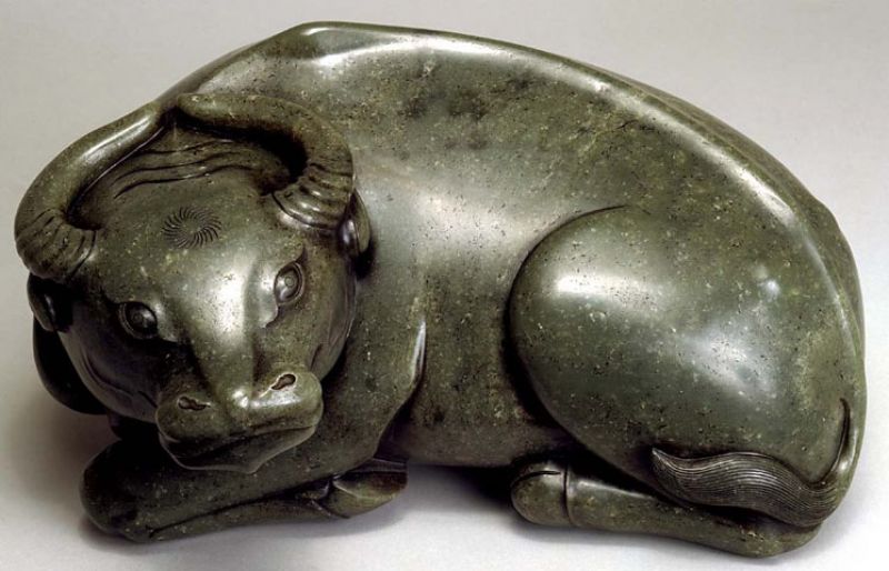 The Fitzwilliam Museum - Green Jade Buffalo The Fitzwilliam Museum - Green Jade Buffalo