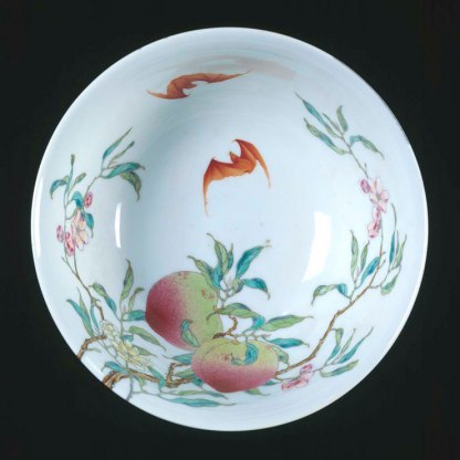 Chinese porcelain bowl, 1736 – 1795