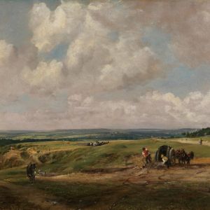 Hampstead Heath by John Constable (PD.207-1948)