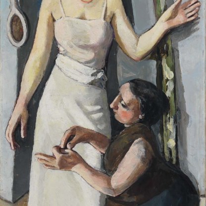 At the Dressmaker's, 1930 © 2020 Marie-Louise von Motesiczky Charitable Trust