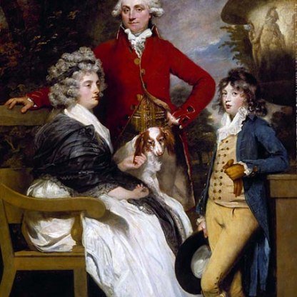 The Braddyll Family, 1789