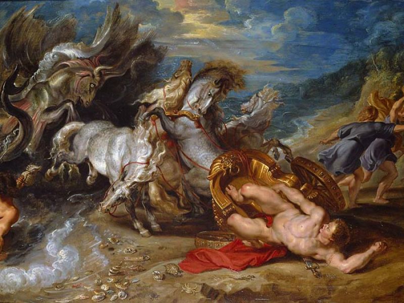 Highlight image for The Death of Hippolytus