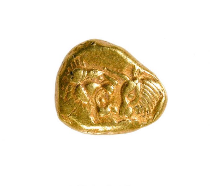 Featured image for the project: Gold stater of Croesus
