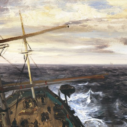 Highlight image for Seascape during a Storm seen from the Ship "Le Véloce"