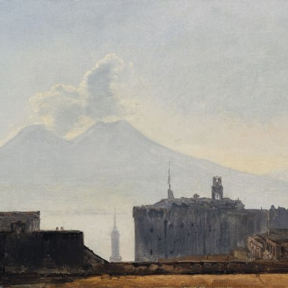 View of Naples with Vesuvius