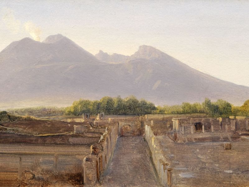 Highlight image for View of Vesuvius seen from the Ruins of Pompeii
