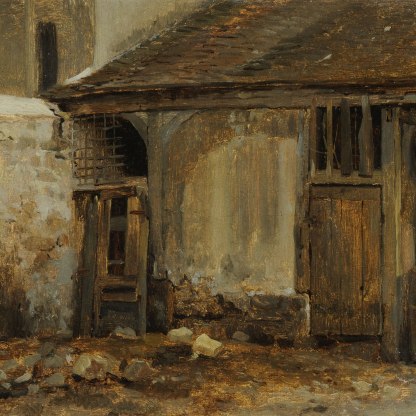 Interior of a Courtyard