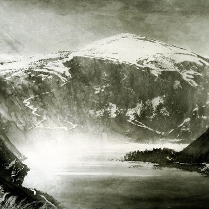 Norman Ackroyd (born 1938), Balmoral Forest, Loch Muick, 2002 © Norman Ackroyd