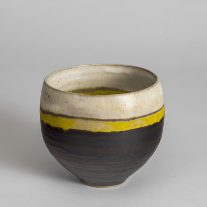 Bowl, made by Lucie Rie (1902–95), in London, England, 1951–52. Stoneware, glazed. Given by Lucie Rie to Zoë Ellison, as a wedding gift, in 1952