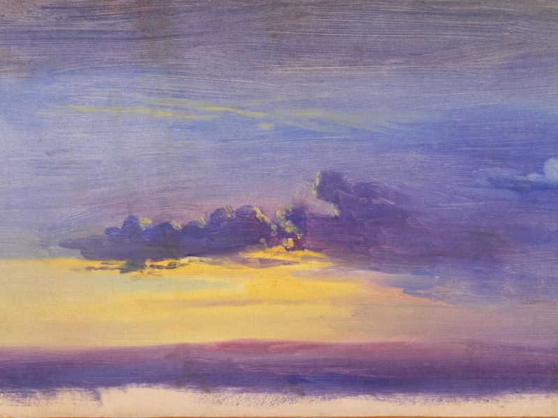 Highlight image for Effect of the Sun at Sunset - Cloudy Study (4)