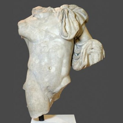 The torso of Dionysus in the Cyprus gallery