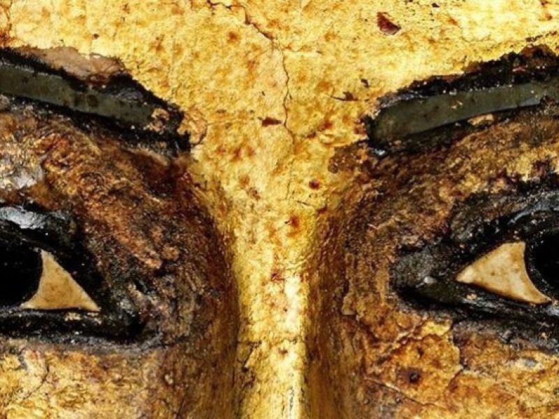 Eyes from an Egyptian coffin