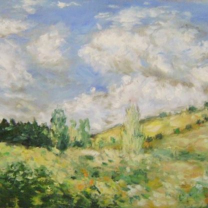The Gust of Wind by Pierre-Auguste Renoir