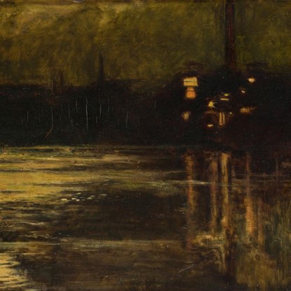 The Thames at Chelsea, Evening