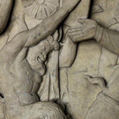A detail from the Pashley sarcophagus
