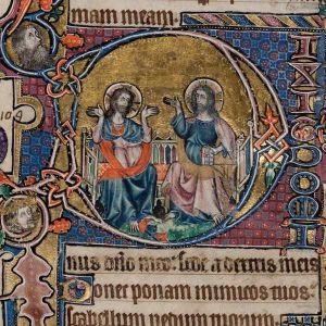 An extract from the Macclesfield Psalter