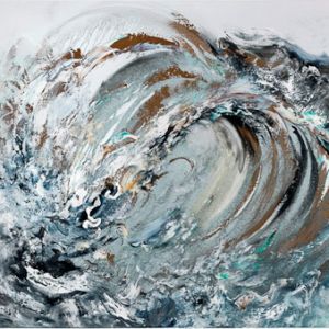 Highlight image for Behind the scenes of Maggi Hambling: The Wave