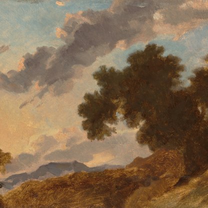 Highlight image for Mountain Landscape at Sunset