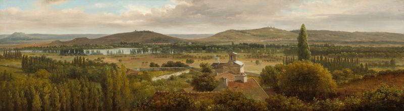 Featured image for the project: Théodore Rousseau Panoramic Landscape near the River Moselle