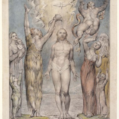 The Baptism of Christ, by William Blake