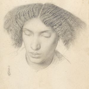 Portrait of Mrs Fanny Eaton, Simeon Solomon