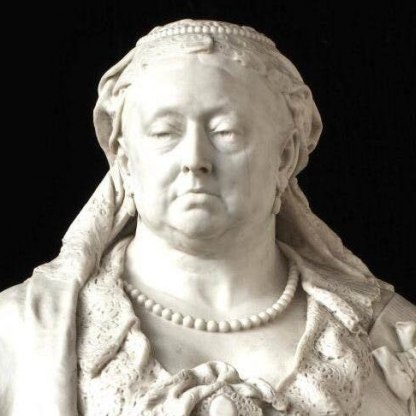 Sir Alfred Gilbert's bust of Victoria