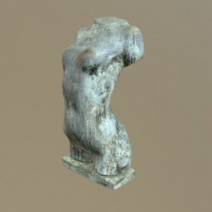 A 3D scan of a Rodin masterpiece