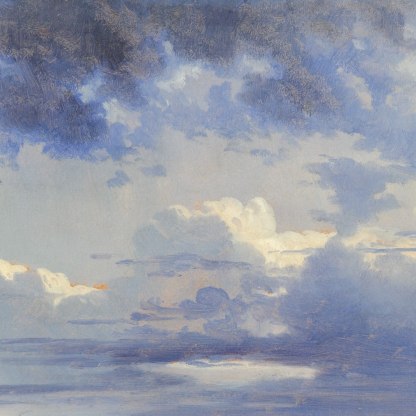 Johann Jakob Frey, Cloud Study (3). Private collection. Photo © Artcurial