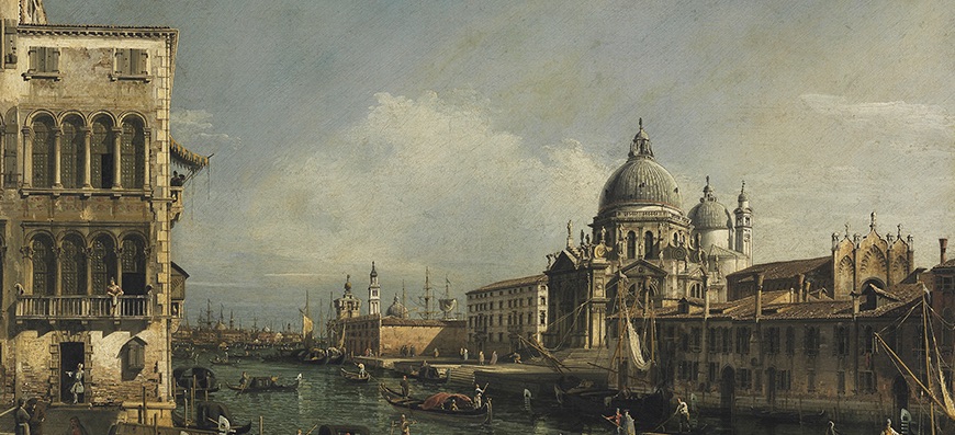 The Fitzwilliam Museum - View of the Grand Canal Venice