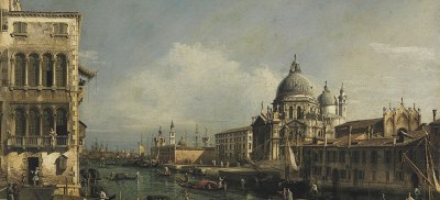 View of the Grand Canal in Venice by Canaletto (PD.106-1992)